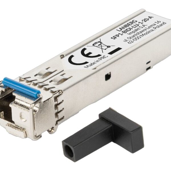 Lanberg SFP Module BIDI up to 20KM 1GB/S 1310NM/1550NM Gigabit LC/UPC A | Lanberg